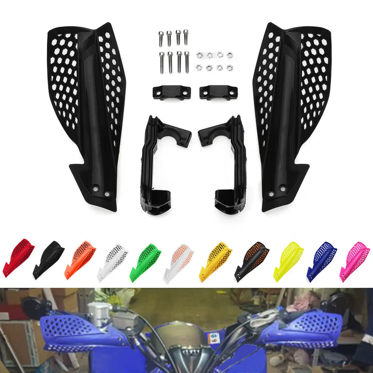 Различные цвета модифицированный руль Handguard модифицированный Handguard Refit привлекательный модифицированный ручной Guard для мотоцикла