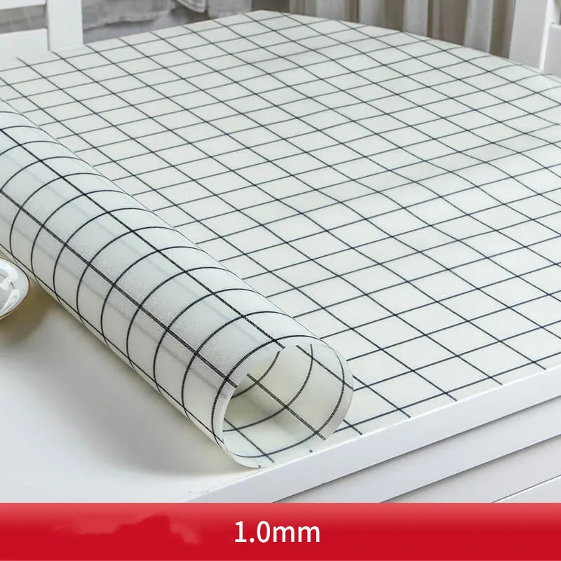 

2021 New Waterproof PVC Tablecloth Placemats Table Cloth Table Cover Mat Kitchen Pattern Oil cloth Glass Soft Cloth Textiles Dec