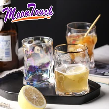 Скандинавские INS 270 мл в форме прозрачного стекла кружка для холодных напитков креативная индивидуальность виски термостойкая чайная чашка для сока