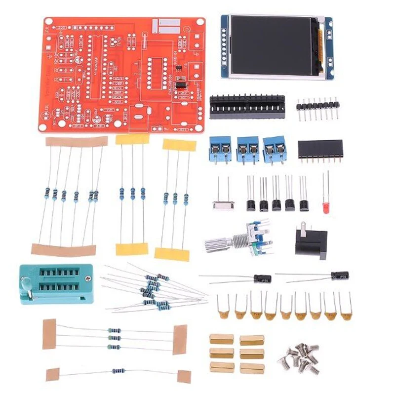 DIY Транзистор тестер диодный модуль ESR вольтметр pwm генератор сигналов набор