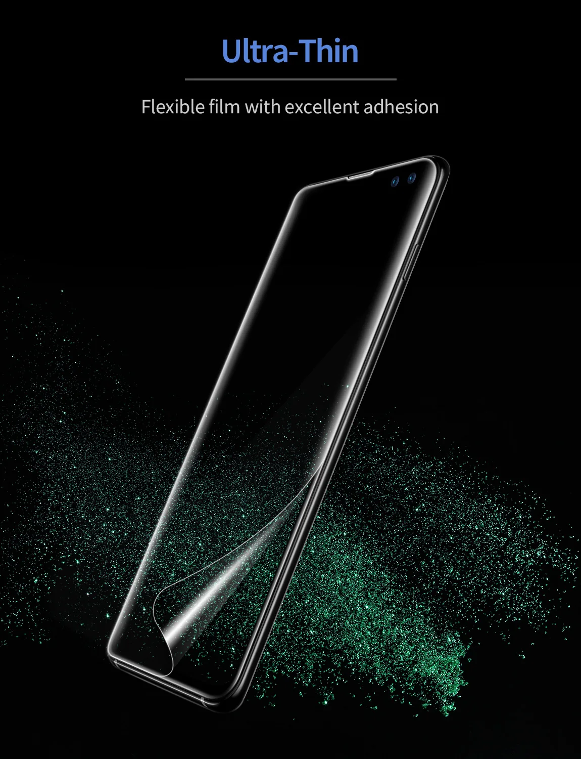 2 шт./лот ESR Защита экрана для Samsung Galaxy S10 полное покрытие мягкая TPU кристально