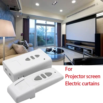 

AC 220V Motor Wireless Remote Control Switch UP Down Stop Tubular Motor Controller Motor Forward Reverse TX RX Latched