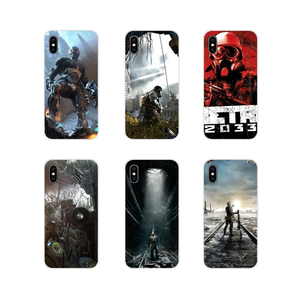 

For Xiaomi Redmi 4A S2 Note 3 3S 4 4X 5 Plus 6 7 6A Pro Pocophone F1 Game Metro 2033 Accessories Phone Shell Covers
