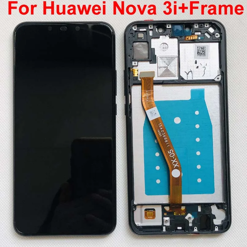 100% протестированный 6 3-дюймовый новый черный для Huawei Nova 3i Nova3i INE-LX2 Полный