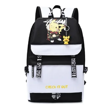 

New School Bag Children Backpack Boy Girl School Backpack USB Laptop Bags Cartoon Student Bag school backpack boy
