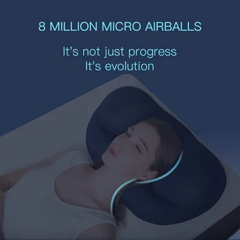 

3D Micro Airballs Pillow Magic Addiction Cozy Ergonomic Deep Sleep Decompress Air balls Pillow Positioner Head Neck Rest Pillows