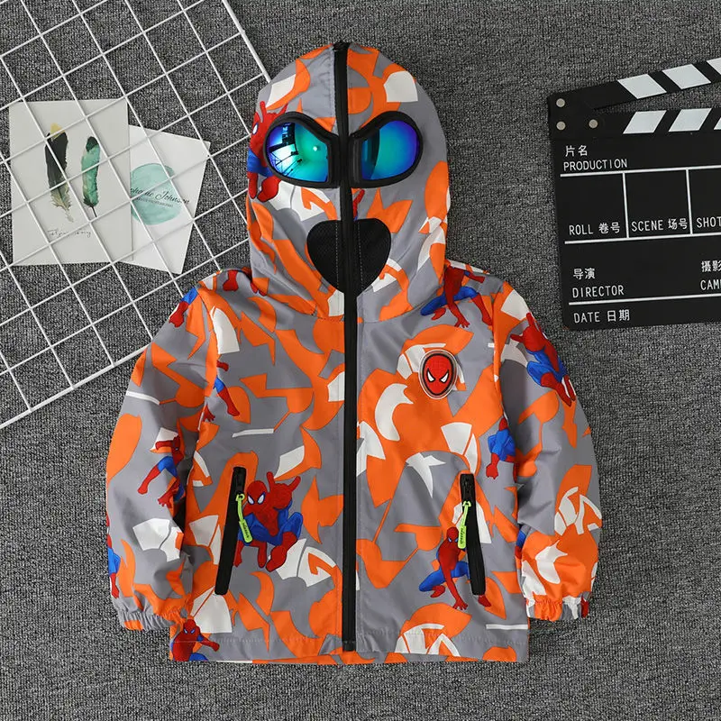 Spiderman Children's Clothing for Boys Marvel Spiderman Kids Jackets