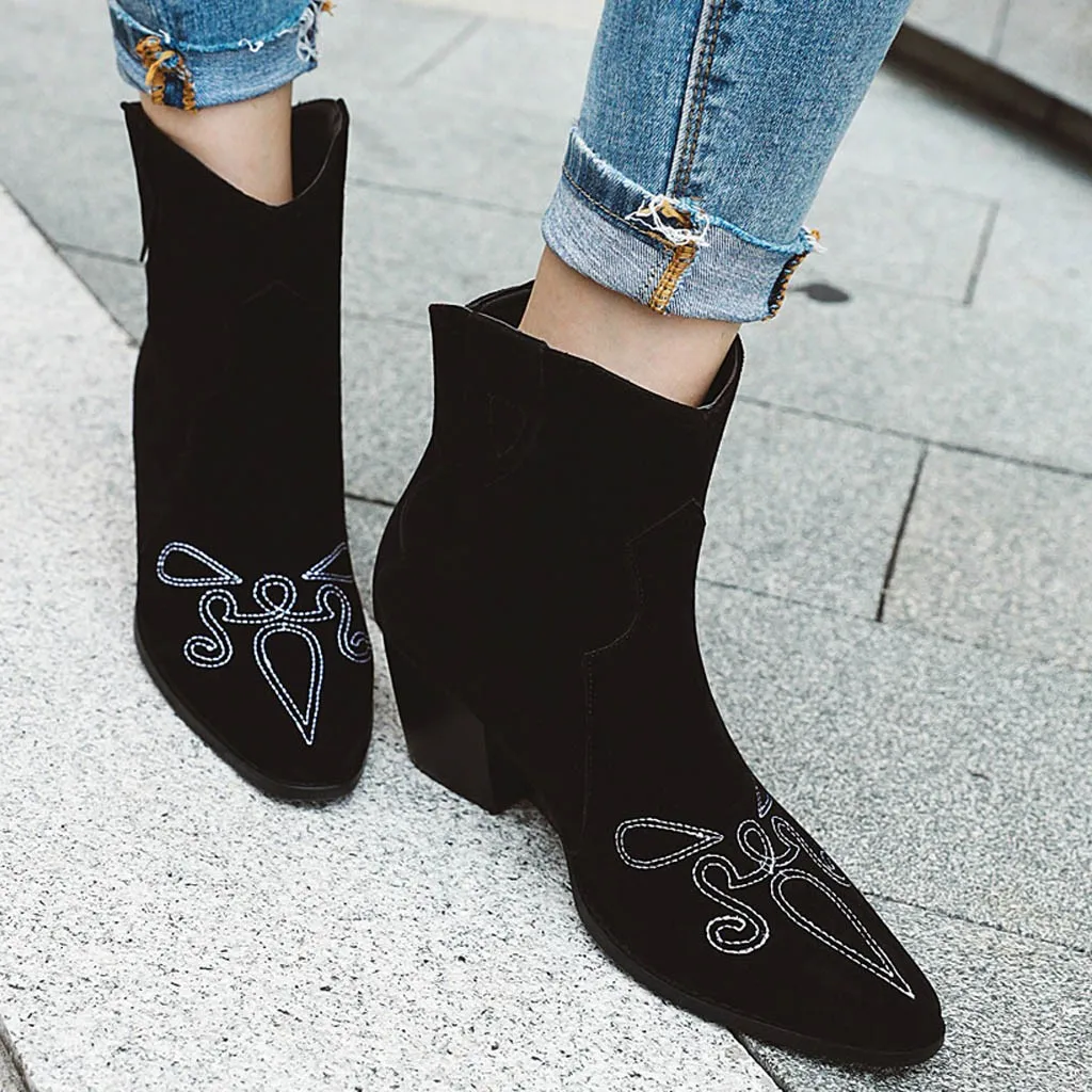 black booties casual