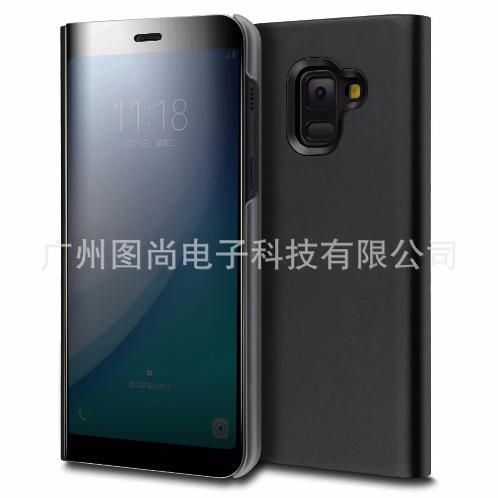 Роскошный противоударный чехол для samsung A8, чехол из шелковой кожи для samsung A8 Plus, чехол s, задняя крышка для телефона