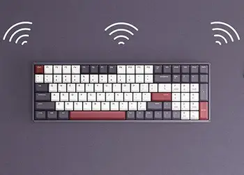 

IQUNIX F96 Blueberry Hard Candy Peach milkshake Wireless Mechanical Keyboard