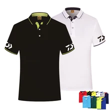 DAIWA Sport Polo Shirt T-shirt da pesca camicia da pesca Anti-UV Quick Dry Outdoor traspirante abbigliamento da ciclismo Tees face neck