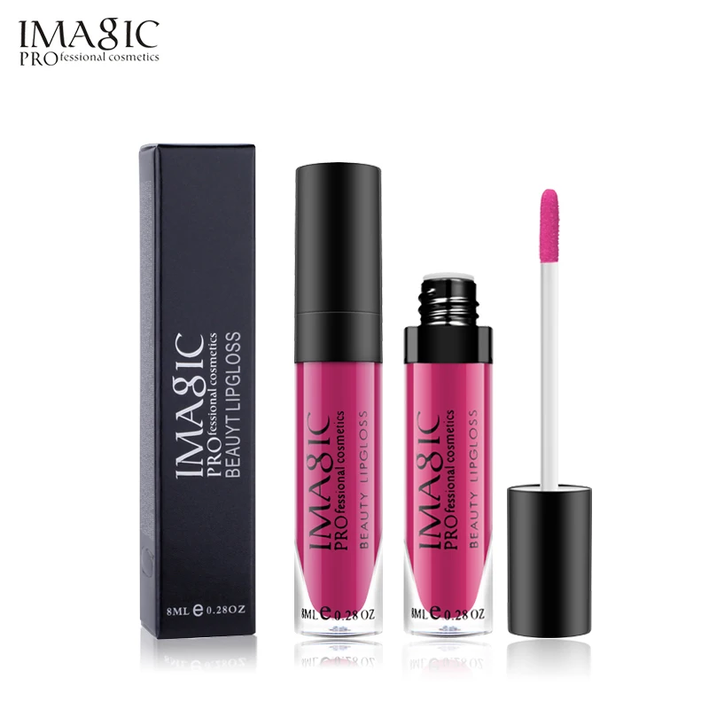 

IMAGIC 23 Color Lip Gloss Velvet Matte Lip Gloss Waterproof Lip Kit Tattoo Batom Liquid Pomade Nude Labiales beauty makeupTSLM1
