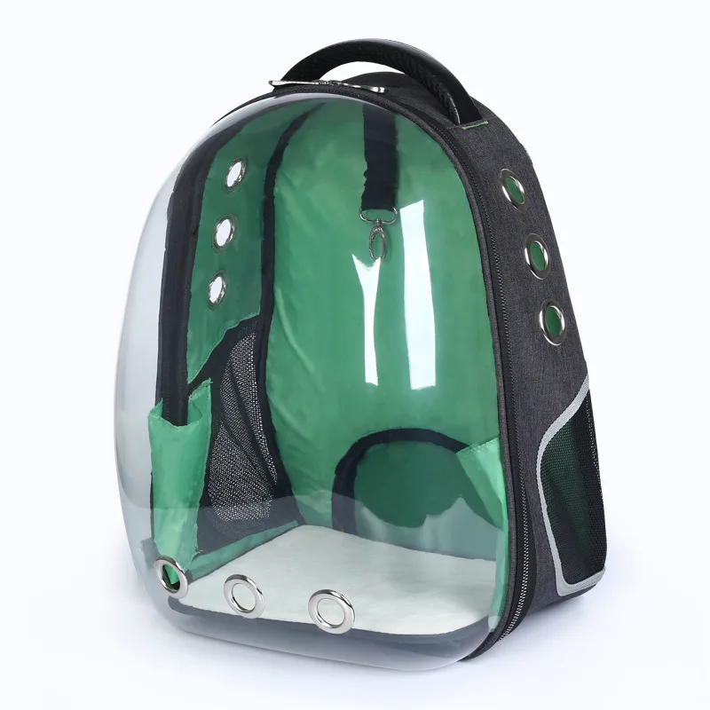 New Panoramic Transparent Pet Dog Bag Out Cat Backpack Carrying Fashion Light And Comfortable | Дом и сад