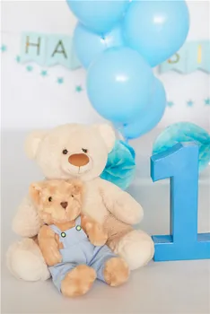 

SHENGYONGBAO Vinyl Custom Happy birthday Photography Backdrops Props Children and baby theme Photo Studio Background 191227-2998