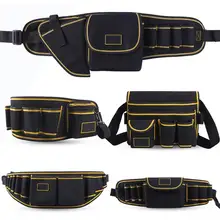 Sac de Rangement pour Outils de Réparation à porter à la Taille, Multi Fonction en Tissu Oxford pour Matériel, Pince et Clé de Poche