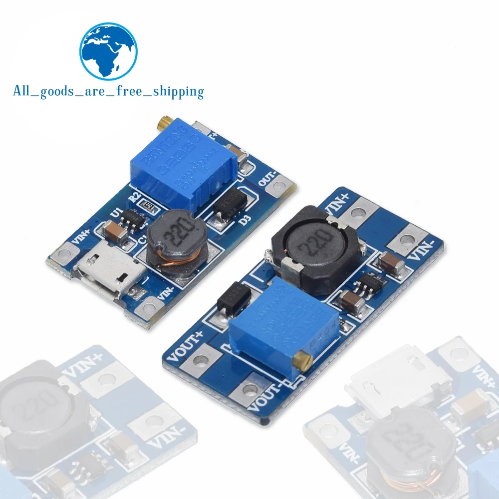 TZT MT3608 DC Step Up усилитель конвертера модуль питания повышающая плата максимальная
