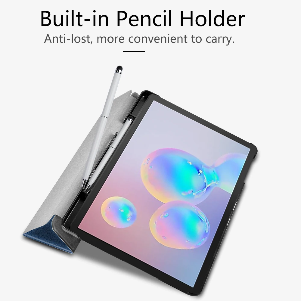 Чехол для Samsung Galaxy Tab S6 2019 чехол galaxy 10 5 S5E T720 с разъемом ручки SM T860 ручкой|Чехлы