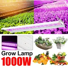 1000W Full Spectrum Led Grow Light EU US Plug LED Phyto Lamps Grow LED Lamp Bar Light Hydroponic Plant Growth Light 110-220v