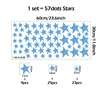 57 Dots Blue Stars