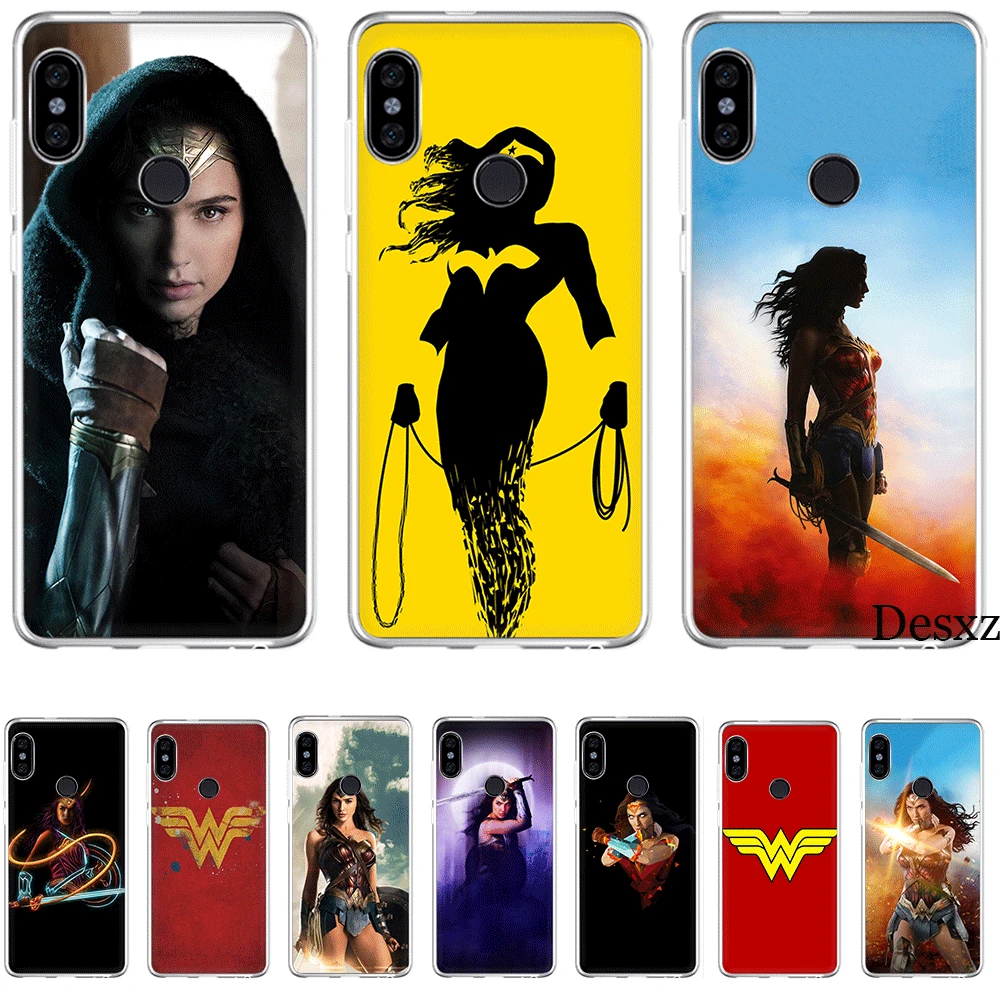 

Phone Case For Xiaomi Mi F1 9 9T MAX 3 A3 Pro CC9 CC9E 5 5S 6 Mix 2S 8 A1 A2 5X 6X Lite Hard Cover Wonder Woman