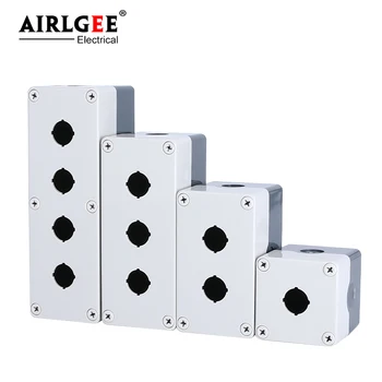 

22mm mounting hole TYX series 1 hole 2 hole 3 hole 4 hole ABS plastic start and stop control button box waterproof switch box