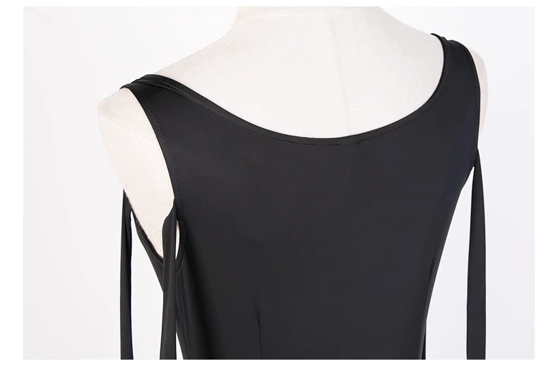 Years New Tassel Black Color Dance Dresses Polyester Frabic Good Quality Summer Match Dress For Cha-Cha Clothes