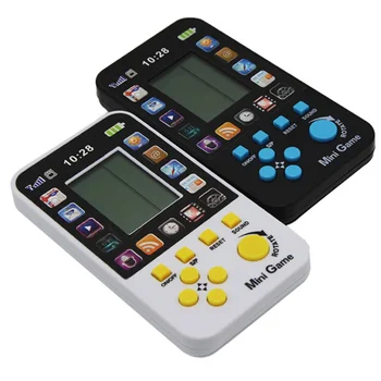 

Children's Classic Games Small Tetris Handheld Game Player Console Kids Electronic Pocket Toy