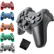 Gamepad inalámbrico para Sony PS2 controlador para Playstation 2 consola Joystick doble vibración Shock Joypad control inalámbrico