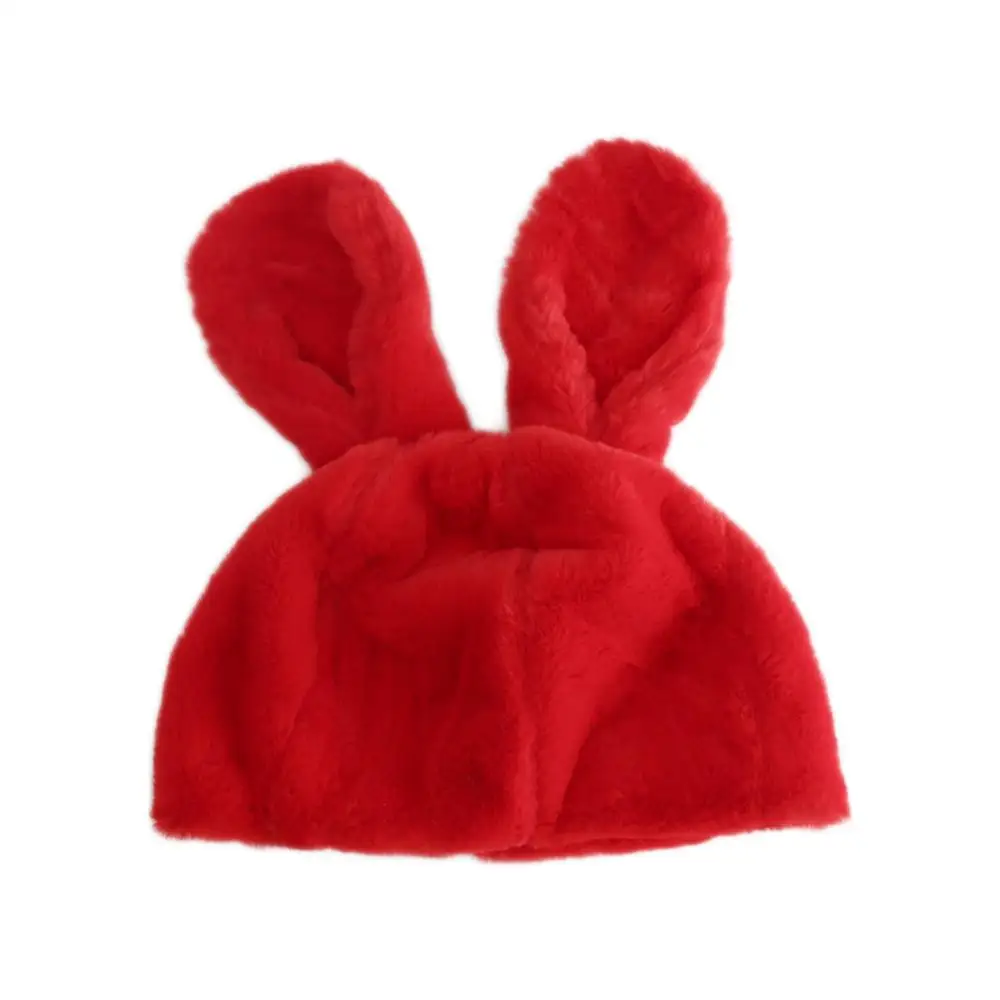 Light Plush Rabbit Hat Funny Play Toy 