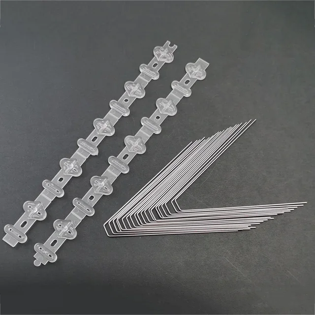 Műanyag Repelling Madár- És Galamb Tüskék Elrettentő Madár Rozsdamentes Acél Tüskés Csík Madárhegennyiség Megismételése A Galambhoz - Image 5