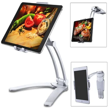 

Besegad 2 in 1 Rotatable Tablet Smartphone Stand Holder Desk Bracket Wall Mount for 5-10.5inch iPhone iPad Huawei Samsung Xiaomi