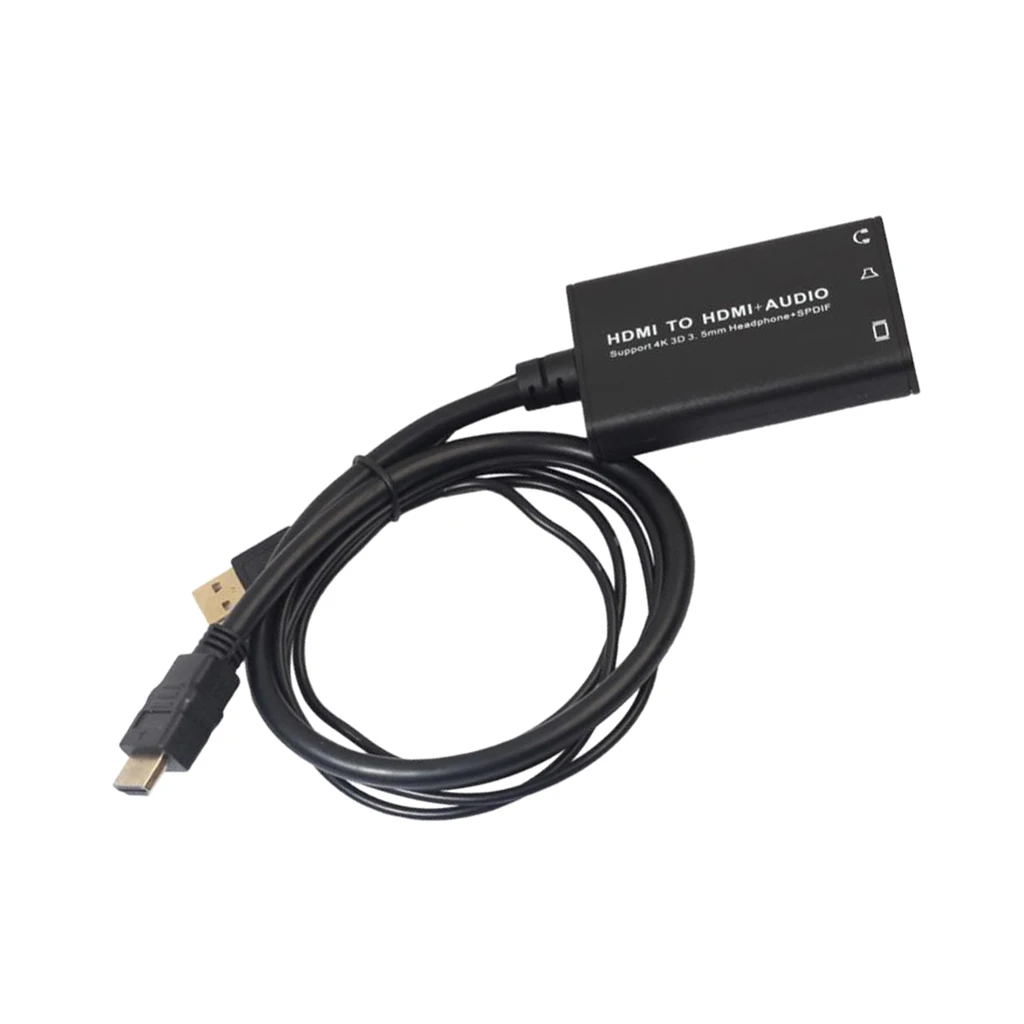 HDMI аудио экстрактор поддержка 4k x 2k 3D аудио декодер Кабель-адаптер