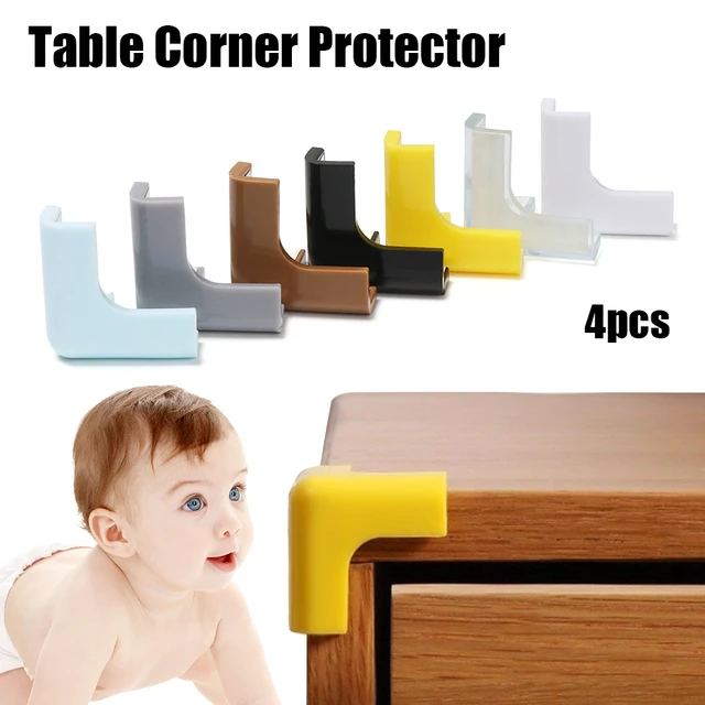 Table Corner Protector Baby - 4pcs Soft Silicone Safe Corner Protector Baby  Kids - Aliexpress
