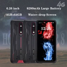Téléphone portable HOTWAV CYBER 8 NFC Version Globale 8280mAh 6.3 Pouces Android 11 Robuste 16MP Caméra Étanche 4GB 64GB Smartphone 