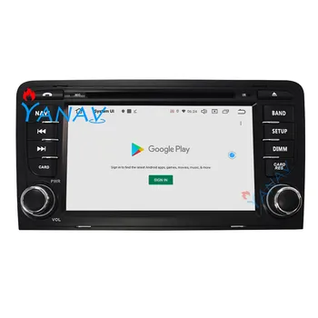 

car radio audio Android stereo receiver for-Audi A3 8P 2003-2012 S3 2005-2012 GPS navigator Car video HD touch screen MP3 player