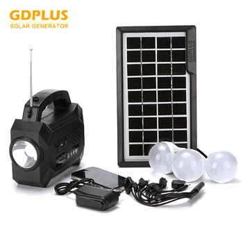 

9V 3.5W solar panel power system kit lighting 2019 ready to ship