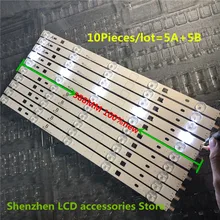 40Pieces/lot LED Backlight strip 5lamp For Sony 40"TV KDL-40W605B NS4S400DND01 A1989957A KDL-40R485A 100%new