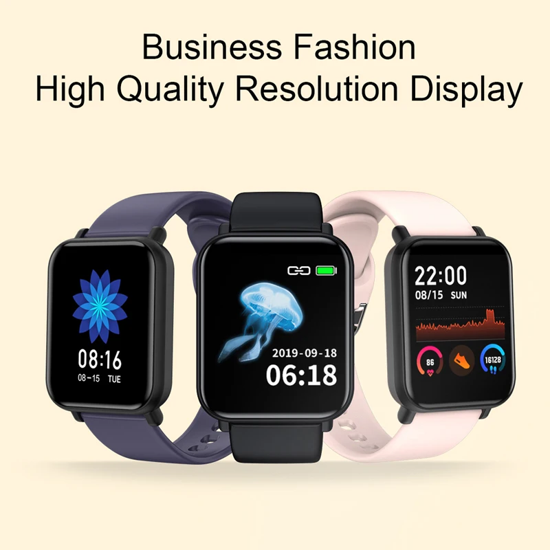 Reloj inteligente R7 para hombre y mujer, pulsera con monitor de ritmo cardíaco, presión arterial y oxígeno en la sangre, IP67, rastreador deportivo para IOS y Android