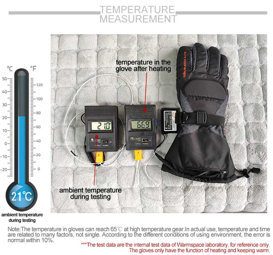 Зимний Электрический перезаряжаемый аккумулятор перчатки с подогревом умный контроль теплые длинные перчатки Открытый Водонепроницаемый Спорт велосипед лыжные перчатки
