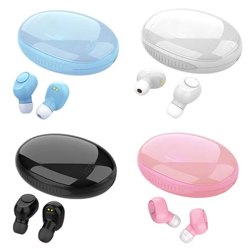 

Wireless Bluetooth Earphone Sports Waterproof Wireless Headphones Headsets LCD Display Music Earbuds for Phone