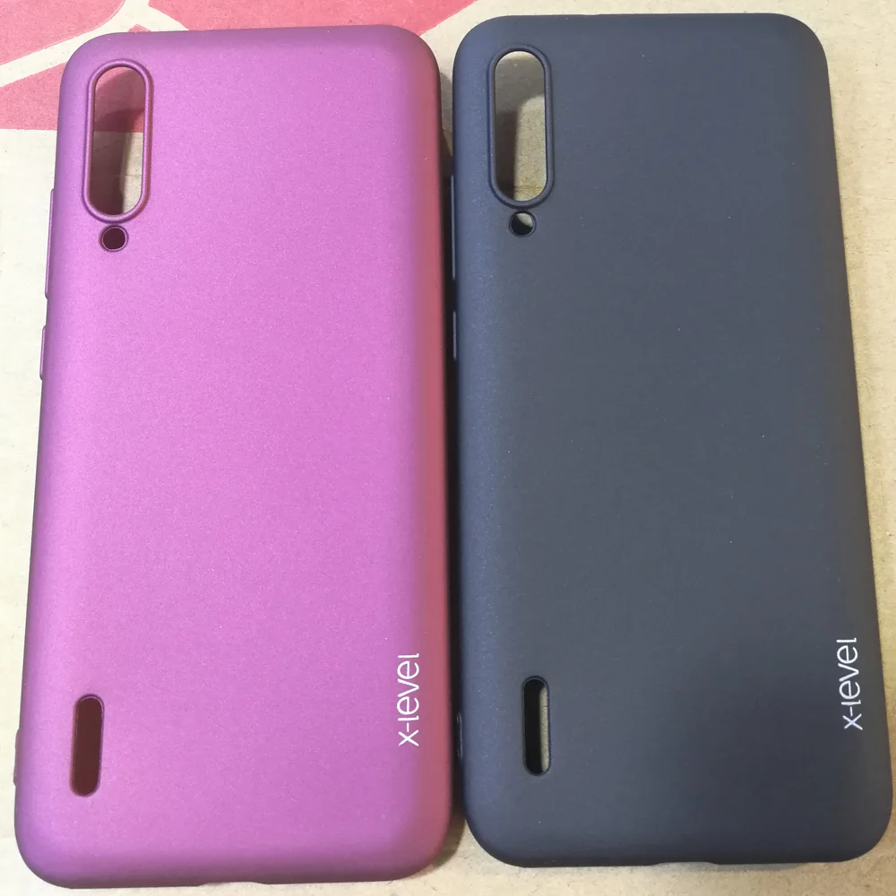 Мягкий силиконовый чехол X-Level для Xiaomi Mi 9 Lite A3 X Ультратонкий матовый защитный из