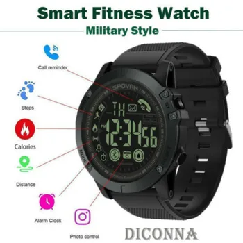 

T1 Tact Smart Watch New Military Grade Super Tough Smart Watch Professional Waterproof Date Military Fashion Men Sports Watch