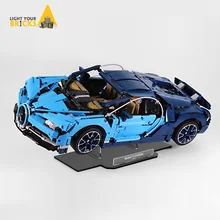 O acrílico expositor para a técnica 42083 chiron brinquedos blocos de construção (expositor apenas)