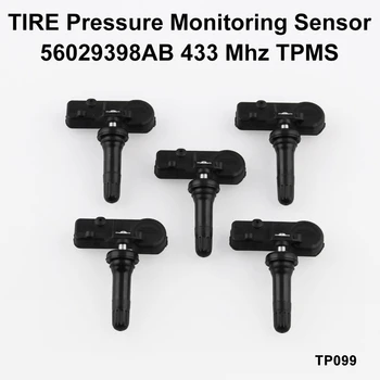

Tire Pressure Sensor TPMS Replacement for Jeep Wrangler JK Chrysler Dodge Ram Charger (5-Pack) 56029398AB 68142397AA