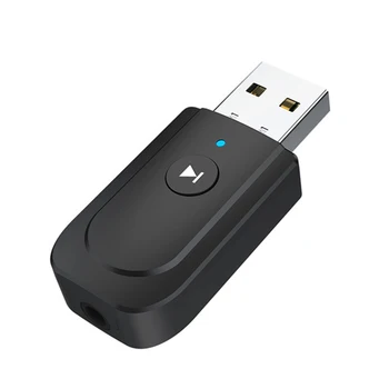 

3 in 1 USB Bluetooth Transmitter Receiver Adapter USB Bluetooth 5.0 o Receiver for Computer TV Speakers