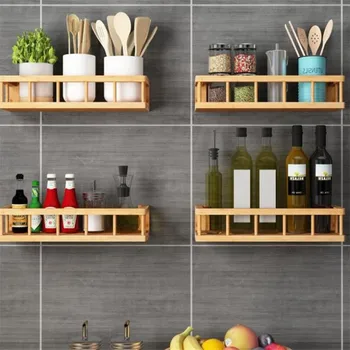 

Organizer For Bathroom Living Room Kitchen Wood Storage Home Decorations