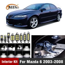 *#Best Price 10Pcs Canbus Led Bulb Car Interior Light Kit For Mazda 6 2003 2004 2005 2006 2007 2008 led interior Dome Map Trunk Lights *#Best Price 10Pcs Canbus Led Bulb Car Interior Light Kit For Mazda 6 2003 2004 2005 2006 2007 2008 led interior Dome Map Trunk Lights