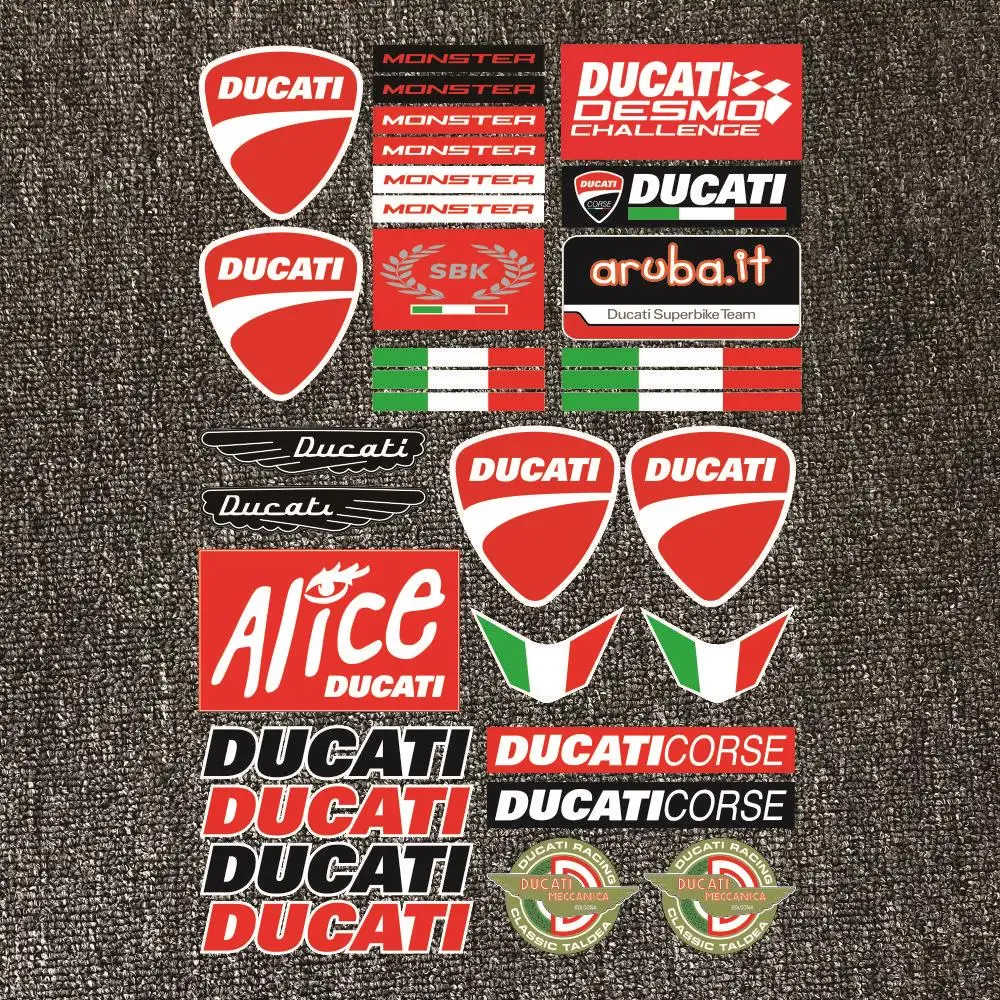 Набор наклеек для мотоцикла Ducati 848 959 1098 S 899 1198 декоративные светоотражающие