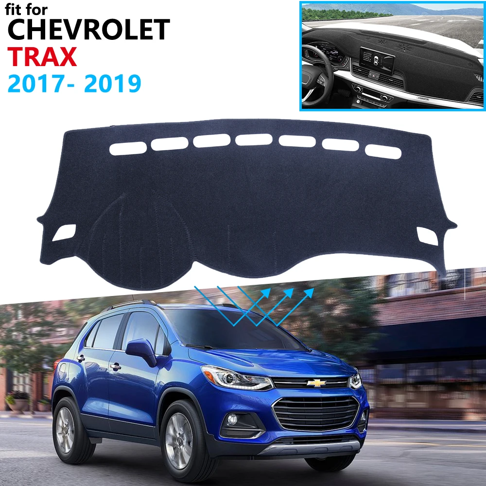 Защитная накладка на приборную панель для Chevrolet Trax Tracker Holden 2017 2018 2019 автомобильные