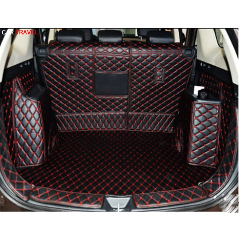 Коврик для багажника автомобиля Mitsubishi Outlander 2013-2018 подкладка груза аксессуары